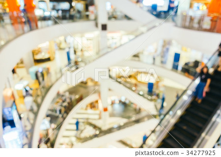Abstract blur and defocused of derpartment store Abstract blur and defocused of derpartment store 34277925