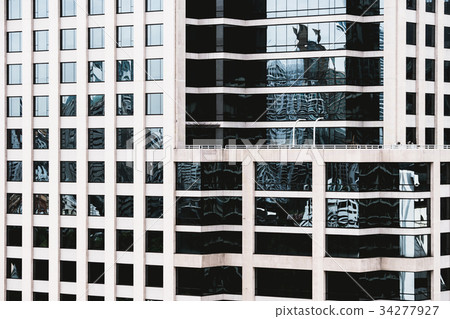 Window pattern textures of building Window pattern textures of building 34277927