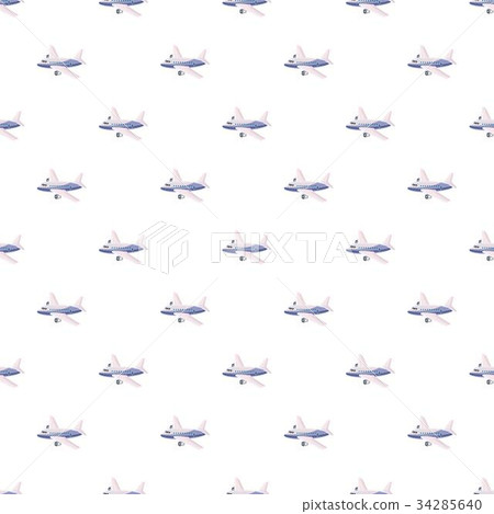 Passenger airliner pattern 34285640
