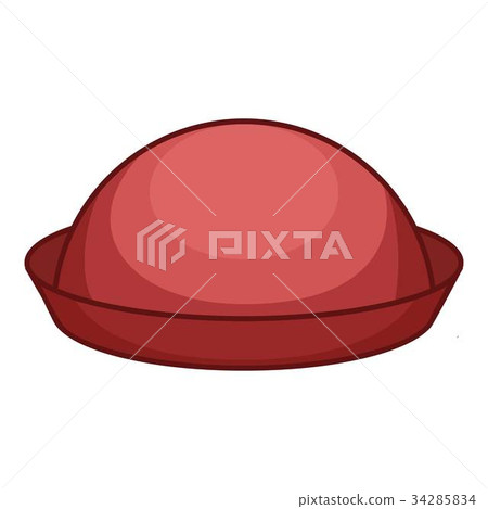Bowler icon, cartoon style 34285834