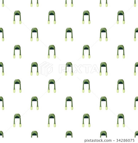 Green hat pattern 34286075