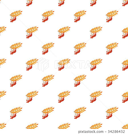 Rowanberry branch pattern Rowanberry branch pattern 34286432