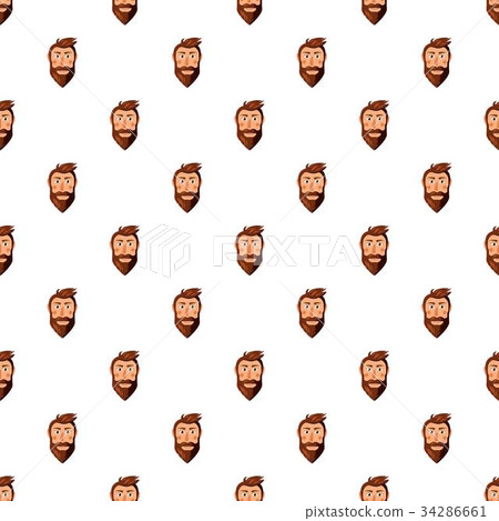 Man face pattern 34286661