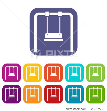 Swing icons set 34287530