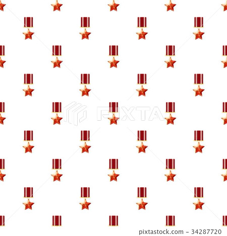 Red order with star pattern Red order with star pattern 34287720