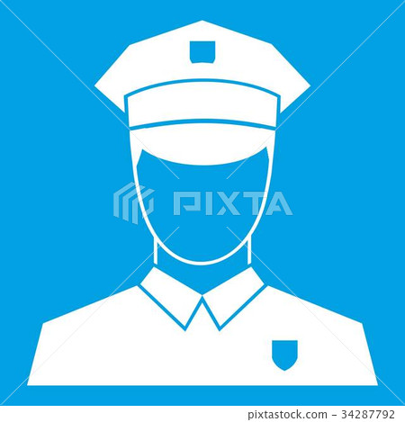 Pilot icon white 34287792