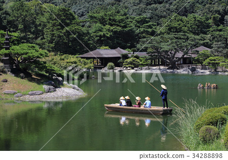 Kuribayashi Park,南湖之旅的日式船 Kuribayashi Park,南湖之旅的日式船 34288898