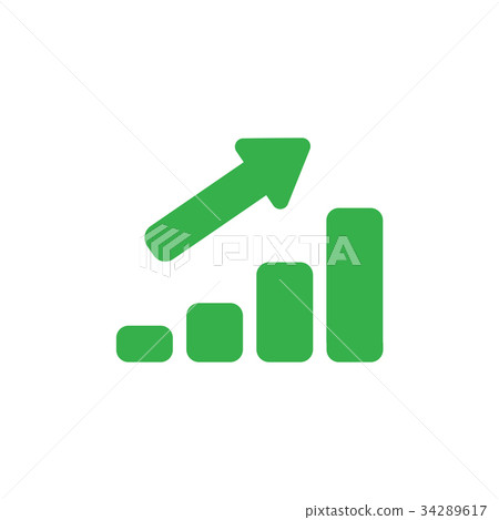 Flat design style vector concept of sales bar Flat design style vector concept of sales bar 34289617