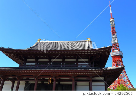 Tokyo Tower and Zojoji Tokyo Tower and Zojoji 34292565