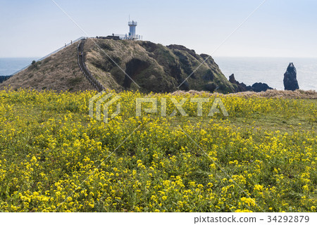 濟州島西歸浦市城山邑Sopjikoji Dupo燈塔 34292879