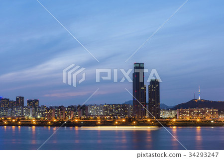 N首爾塔，Ichon Rex，Riverside North Road，Namsan，Yongsan-gu，Han River，Seoul 34293247