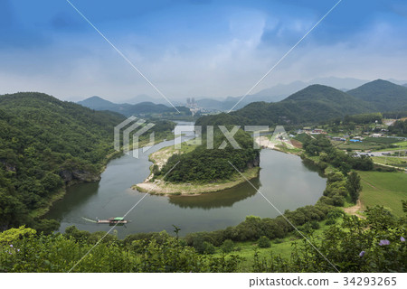 Raft, Seonam Village, Sogang, Yeongwol, Gangwon-do 34293265