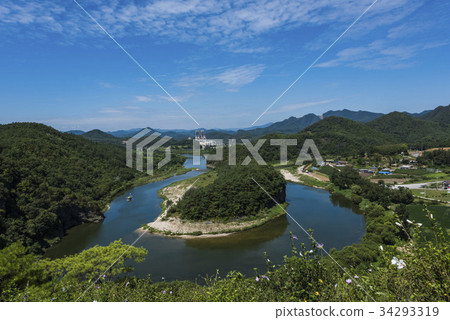 Raft, Seonam Village, Sogang, Yeongwol, Gangwon-do 34293319