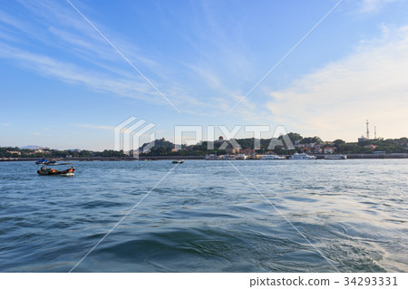 Xiamen Gulangyu Islet Panoramic View Of The Island Xiamen Gulangyu Islet Panoramic View Of The Island 34293331