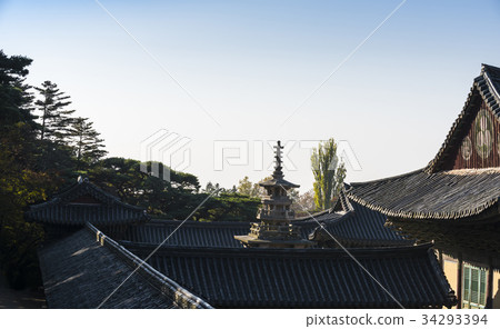 Dabotop（國寶20號），Bulguksa寺（歷史遺址502號），Tohamsan，Gyeongju，Gyeongbuk 34293394