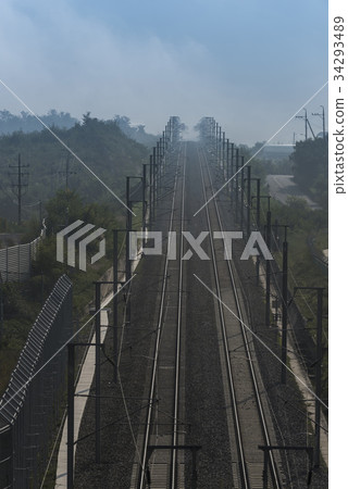 Railroad, Okcheon-gun, Chungbuk 34293489
