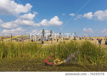 Pinwheel, Wind Hill, Peace Nuri Park, Imjingak, Paju City, Gyeonggi-do 34293576