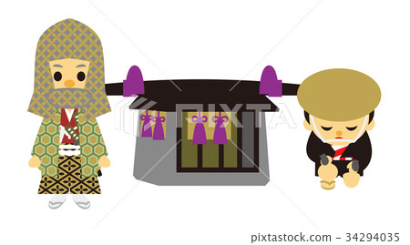 Edo period period drama samurai men and samurai Edo period period drama samurai men and samurai 34294035