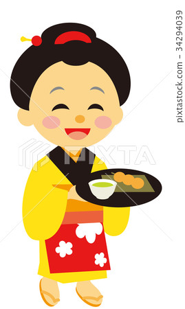 江戶時代戲劇茶館女兒 34294039