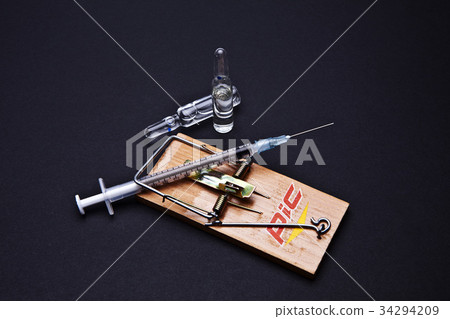 Syringe, Mousetrap, Medicines Syringe, Mousetrap, Medicines 34294209