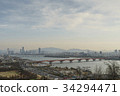 Yanghwa Bridge, Seongsan Bridge, Seonyudo Park, Riverside North Road, Mapo-gu, Han River, Seoul 34294471