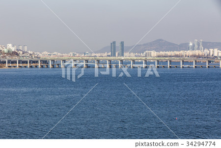 半坡橋，Damsung橋，瑞草區，漢江，首爾 34294774