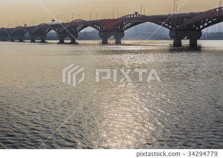 Seongsan Bridge, Mapo-gu, Han River, Seoul 34294779