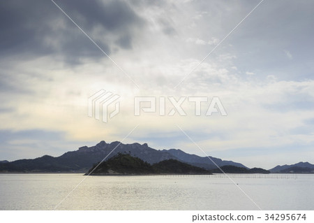 Farms, non-gold mines, Daedong Sea National Park, Sinan County, Jeonnam Farms, non-gold mines, Daedong Sea National Park, Sinan County, Jeonnam 34295674