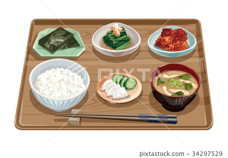 Morning set meal 10 34297529