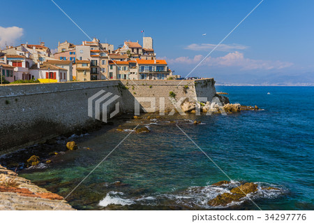 Seascape of Antibes in Provence France 34297776