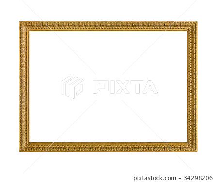Old wooden picture frame 34298206