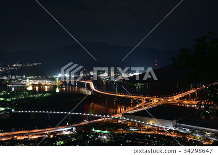 從金山到Niho jct的夜景 34298647