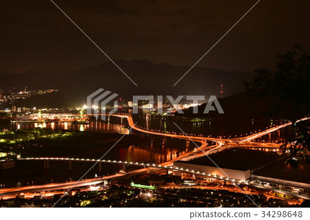 從金山到Niho jct的夜景 34298648