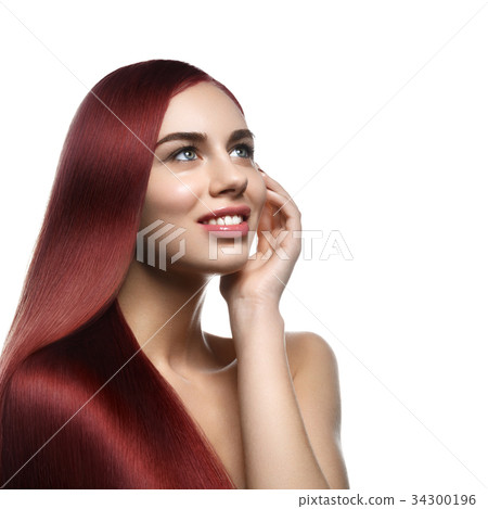 girl with beautiful long hair 34300196