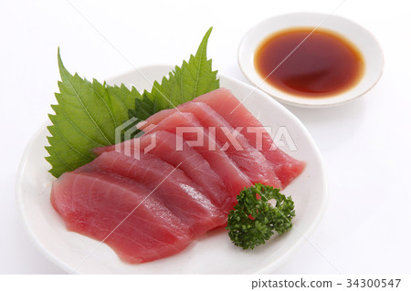 金槍魚生魚片 金槍魚生魚片 34300547