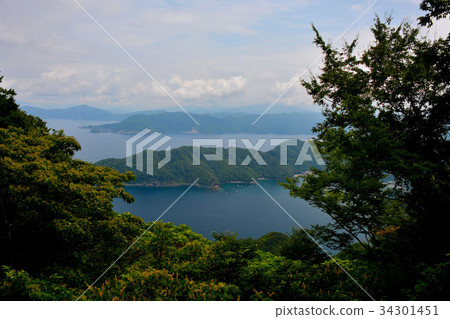 Three lakes and five lakes from the Tsunekami peninsula Lake Suigetsu and Lake Mikata (3) 34301451
