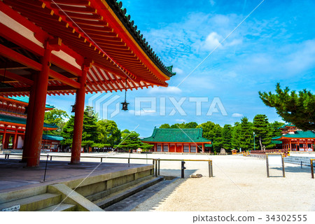 平安神宮風景在京都 平安神宮風景在京都 34302555