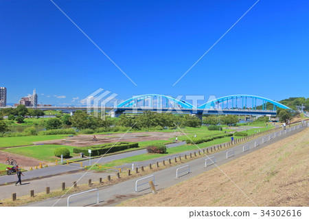 Tamagawa Maruko Bridge 34302616