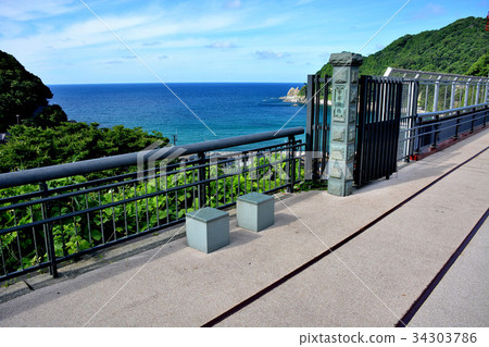 綾部火車站綾部站（奧比站）從長廊通往天空的日本海景（3） 34303786