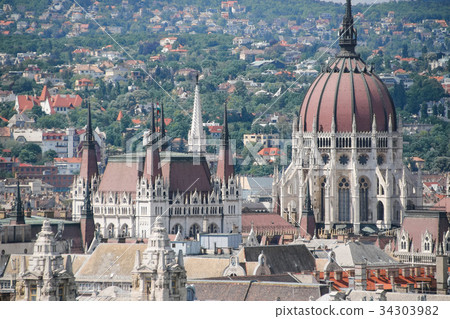 The Matthias Church, the Fishermen's Bastion 34303982