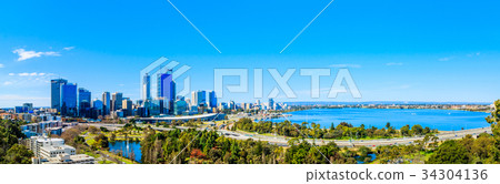 從國王Spark看見的珀斯都市風景 34304136