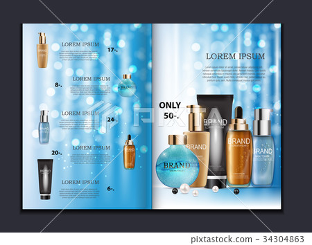 Design Cosmetics Product Brochure Template for Ad Design Cosmetics Product Brochure Template for Ad 34304863