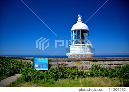 Shogao Lighthouse seen from the Tango Peninsula Shogae Promenade (2) 34304962