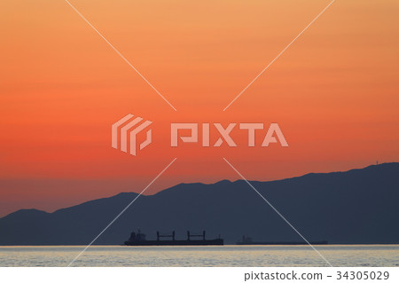 Wakaura Bay evening scenery 34305029