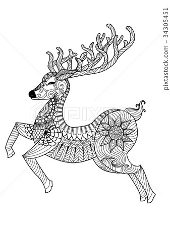 Christmas deer Christmas deer 34305451
