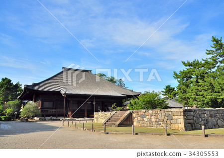 Main temple and east tower trace of Saidai-ji Temple: Nara Main temple and east tower trace of Saidai-ji Temple: Nara 34305553