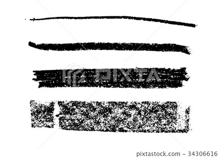 Grunge black line on white background (Vector) Grunge black line on white background (Vector) 34306616