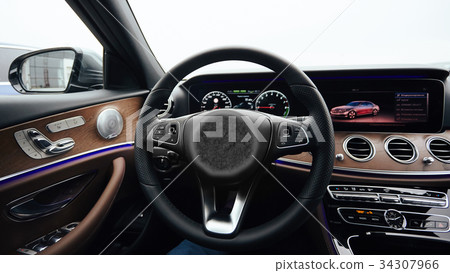 Luxury car Interior Luxury car Interior 34307966