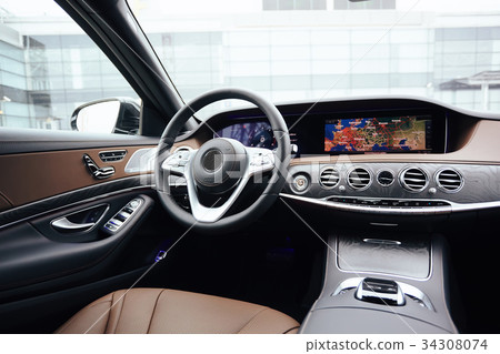 Luxury car Interior 34308074