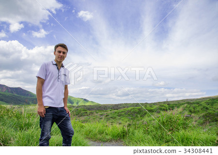 德國人在阿蘇觀光 34308441